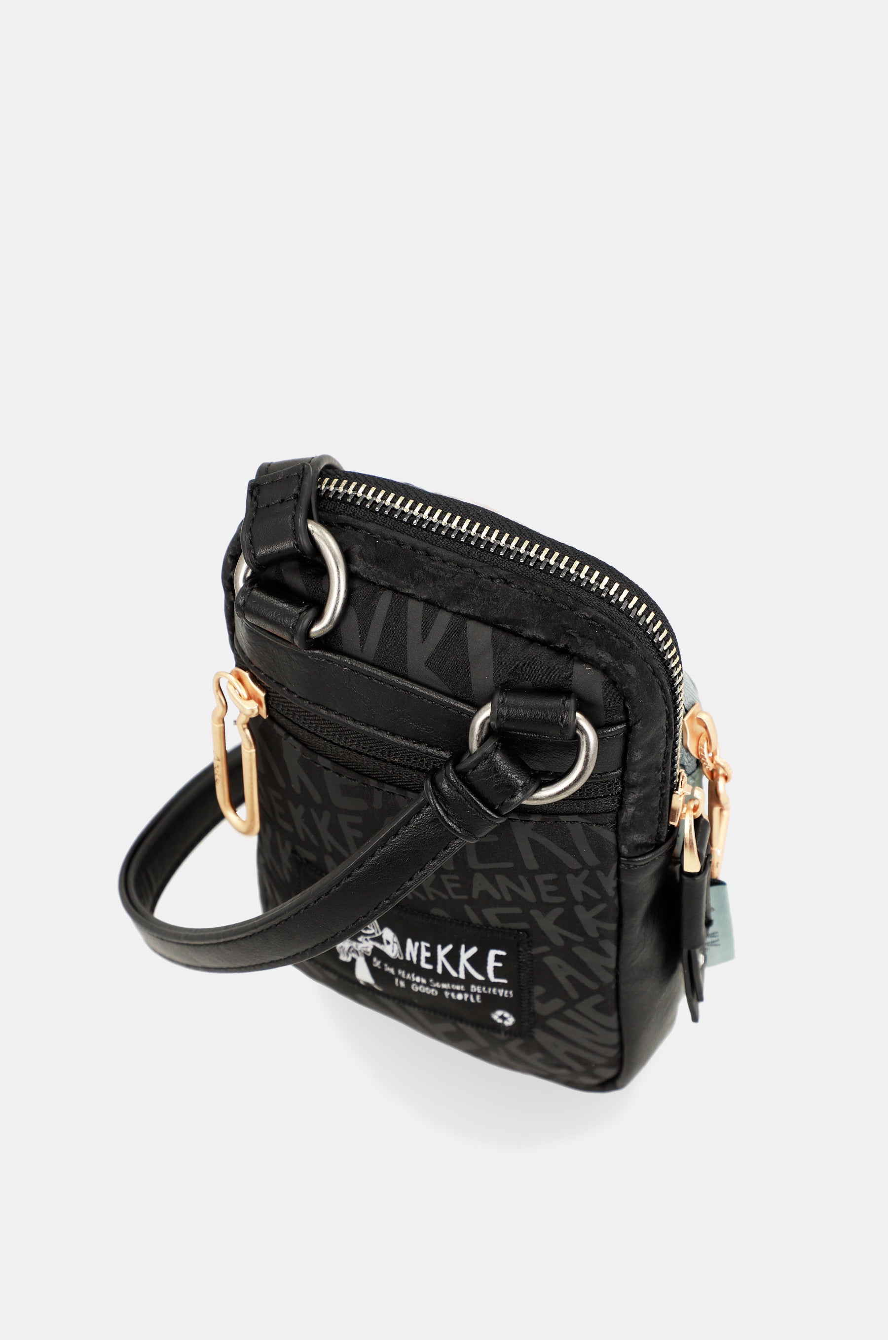 Borsa a tracolla mini Nature Woods con tasca