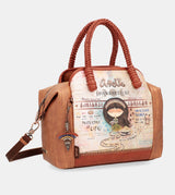 Borsa tote Menire con tracolla