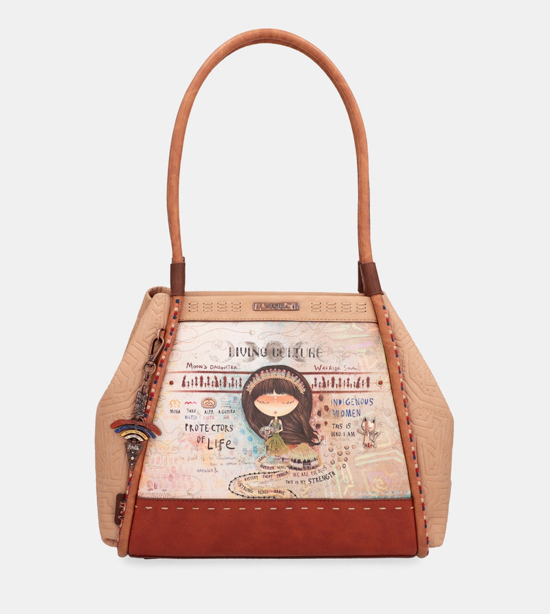 Borsa tote triangolare Menire