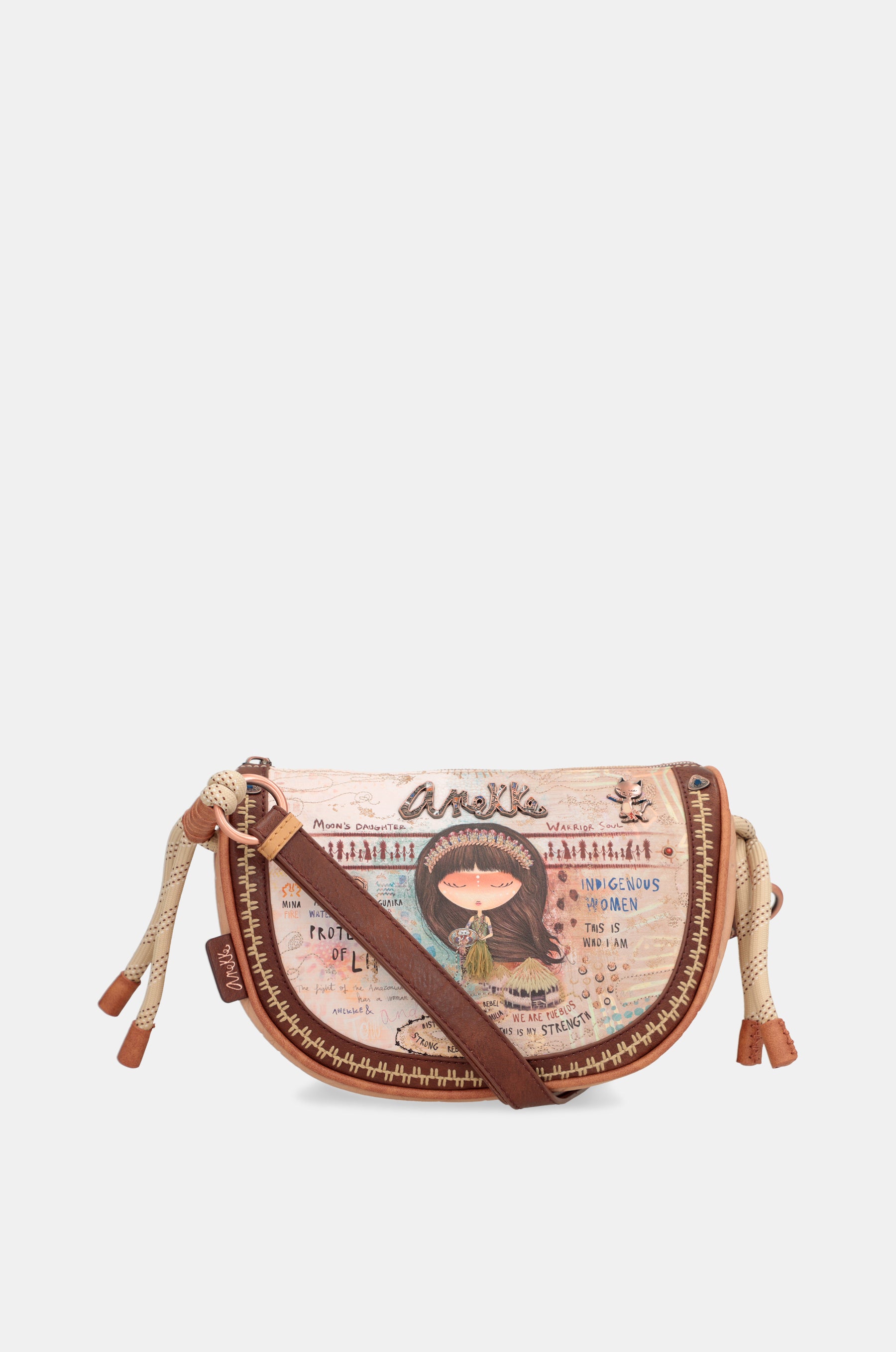 Borsa a tracolla ovale Menire