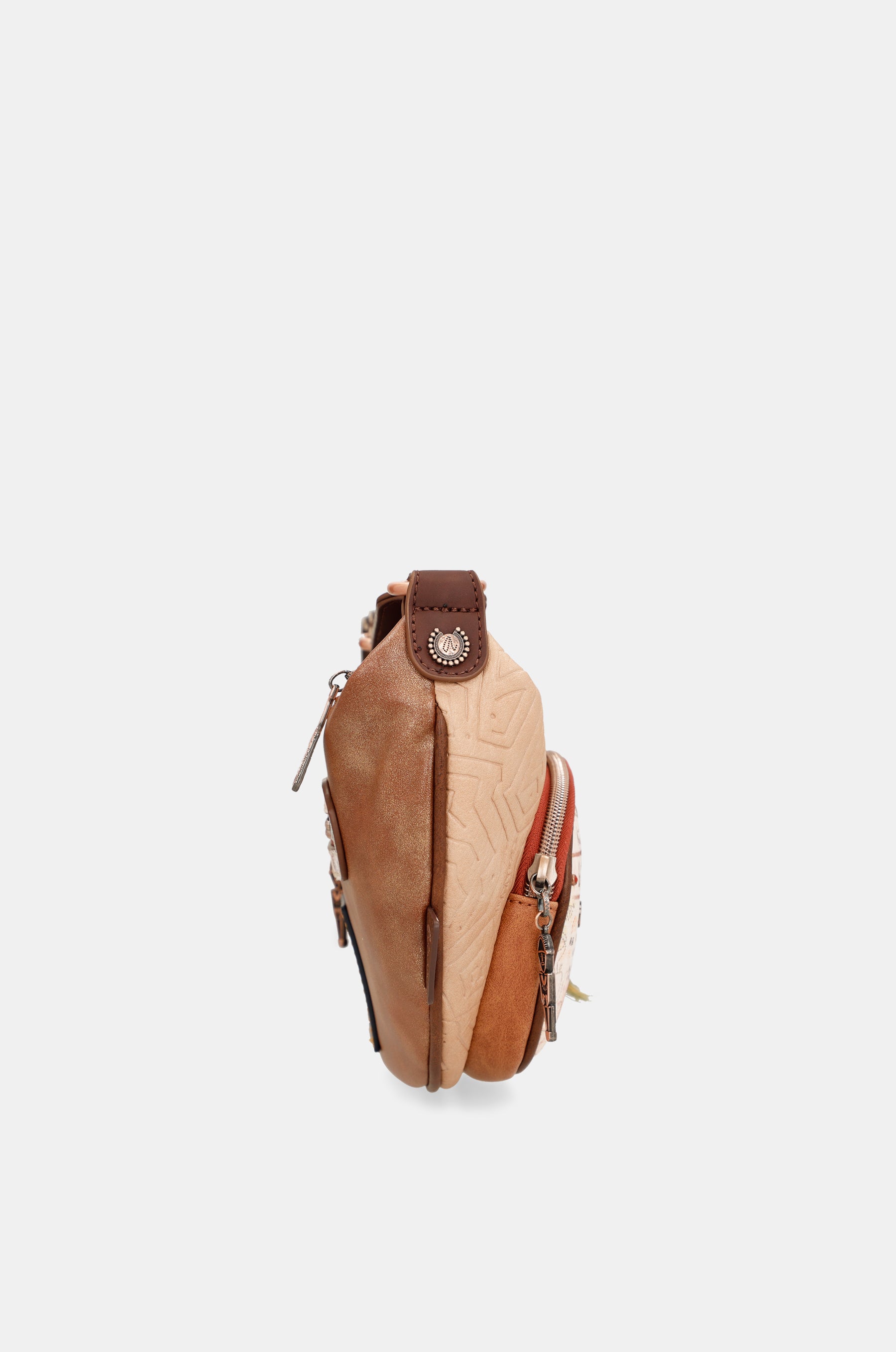 Borsa a tracolla stampata etnica Menire