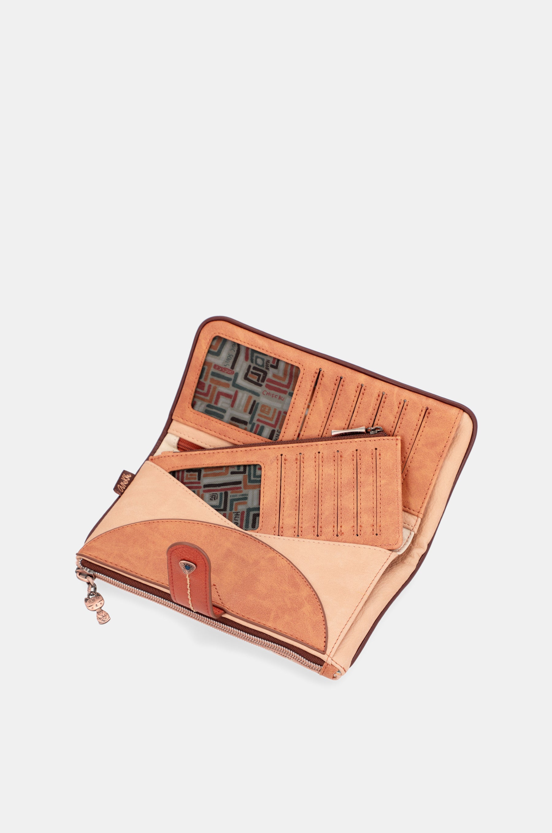 Portafoglio RFID flessibile grande Menire