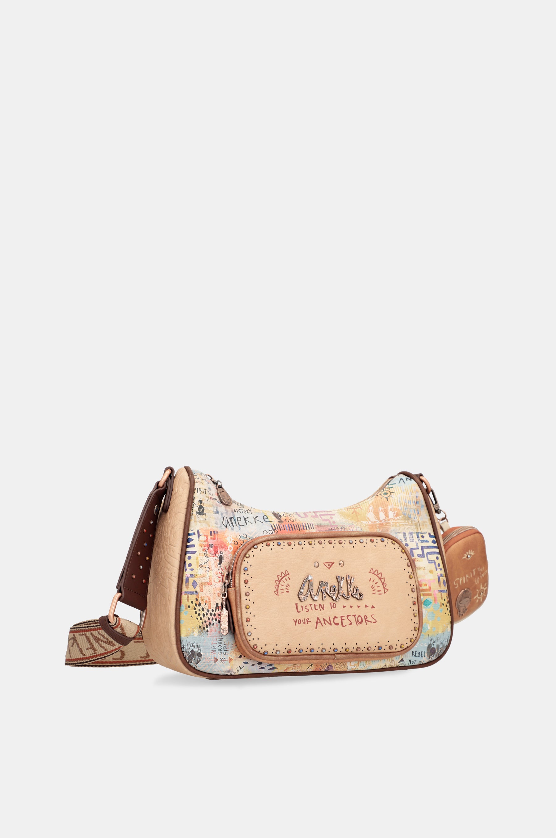 Borsa a tracolla Tribe con mini portafoglio
