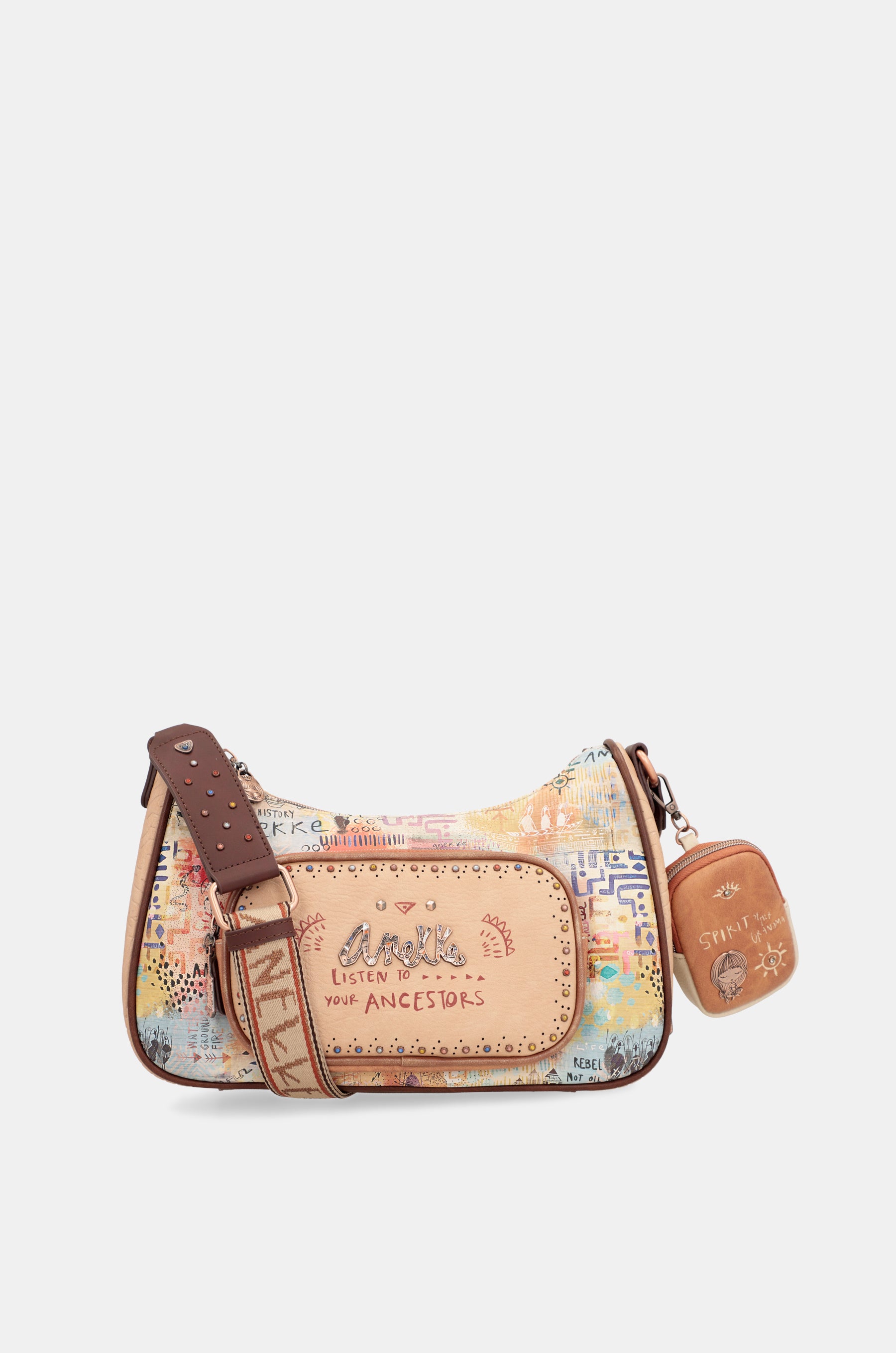 Borsa a tracolla Tribe con mini portafoglio