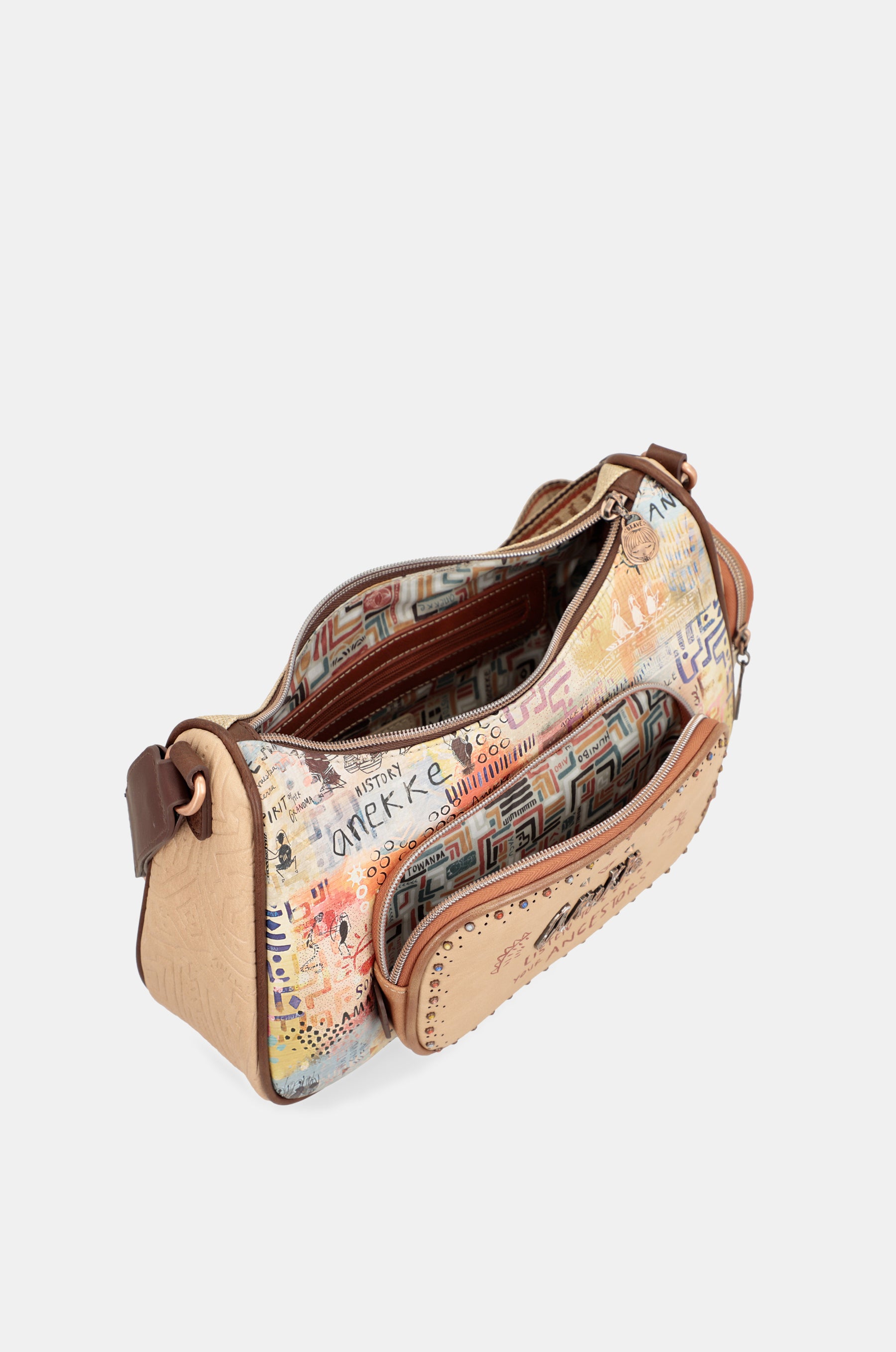 Borsa a tracolla Tribe con mini portafoglio