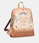 Borsa a tracolla con tasca posteriore Tribe