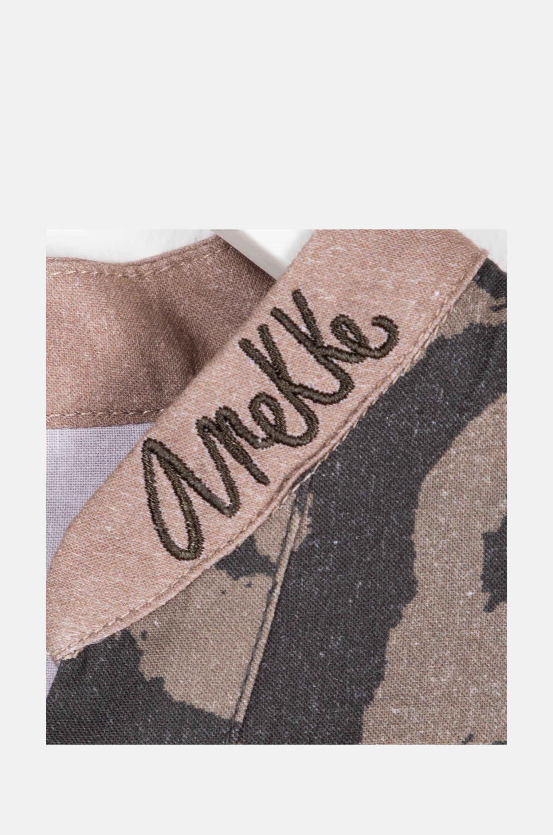 Abito camicia stampato