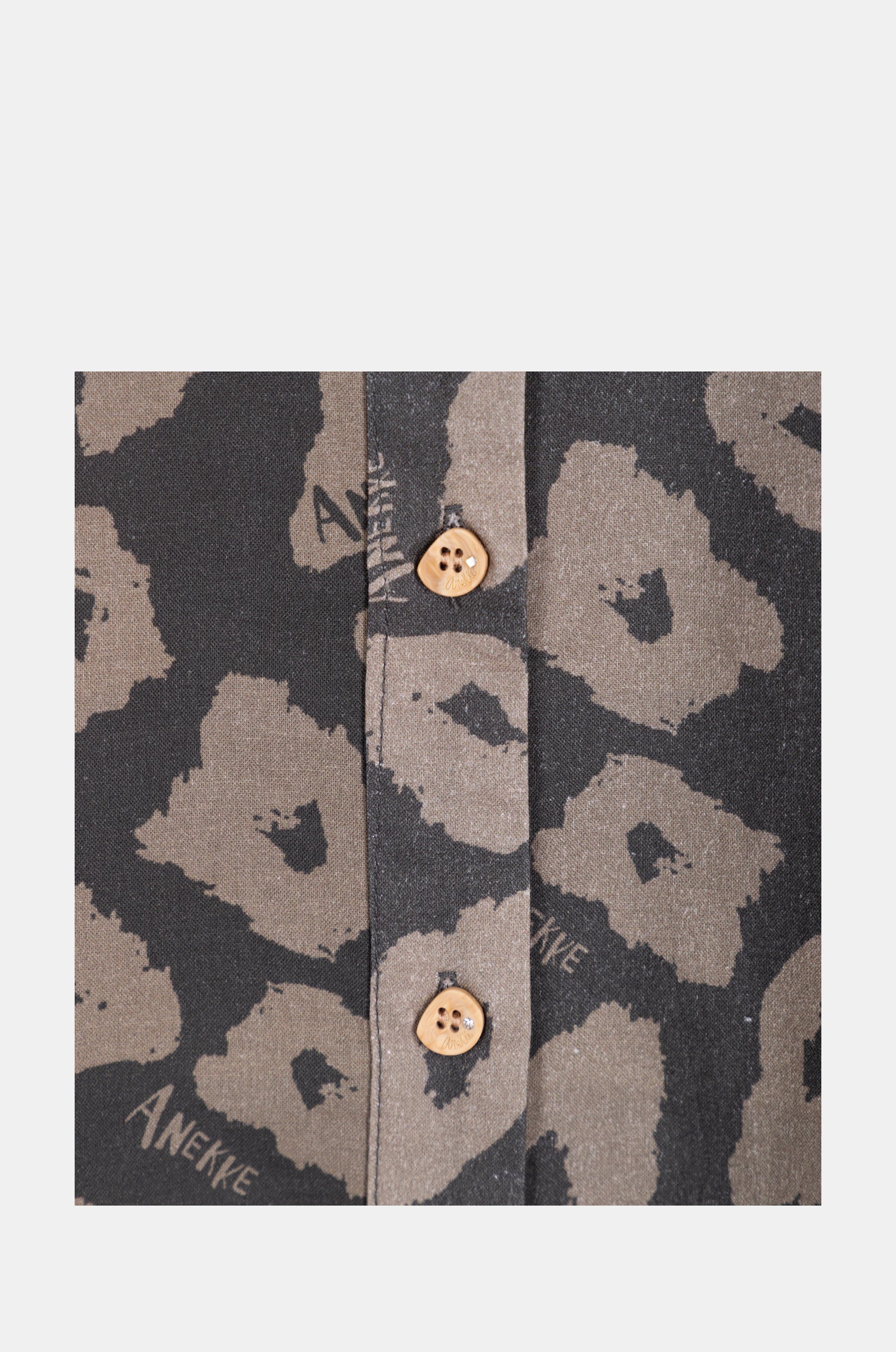 Abito camicia stampato