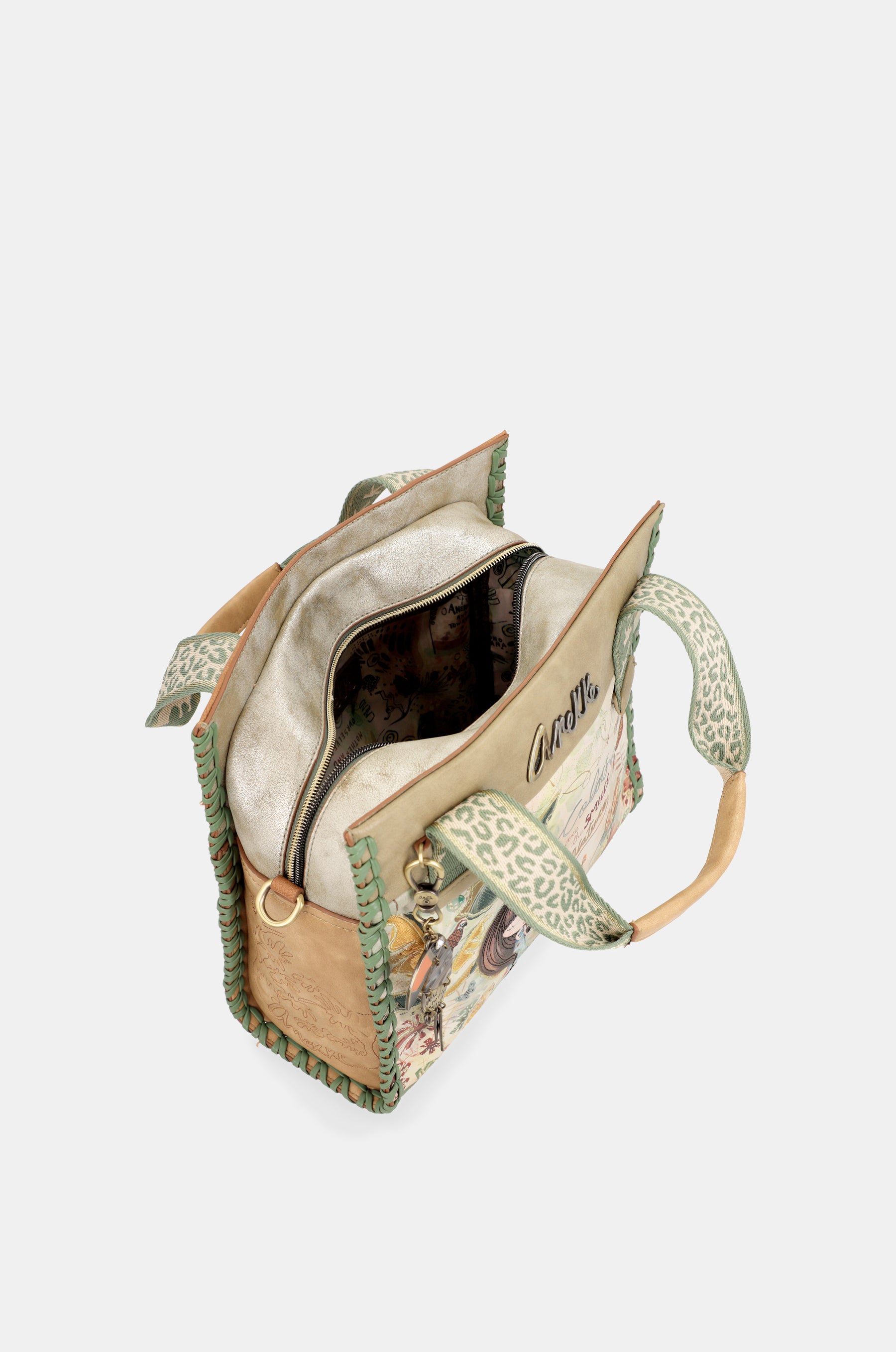 Borsa tote Amazonia con tracolla