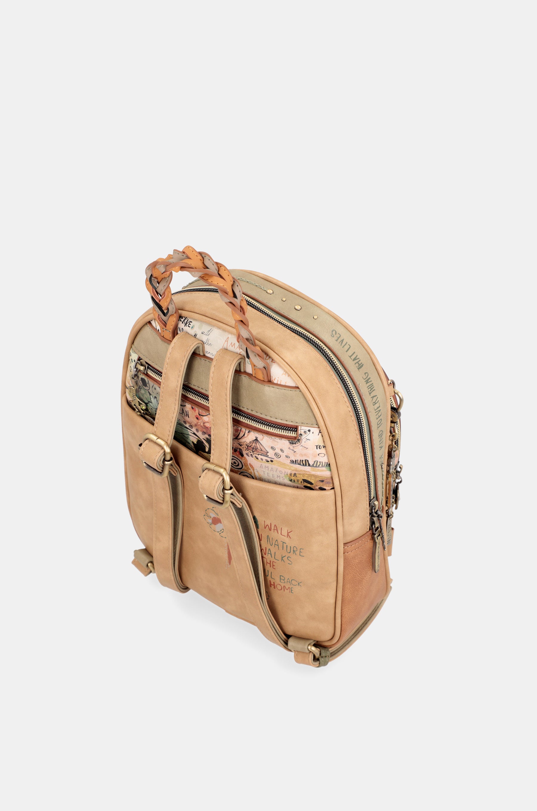 Zaino Amazonia con tasca frontale