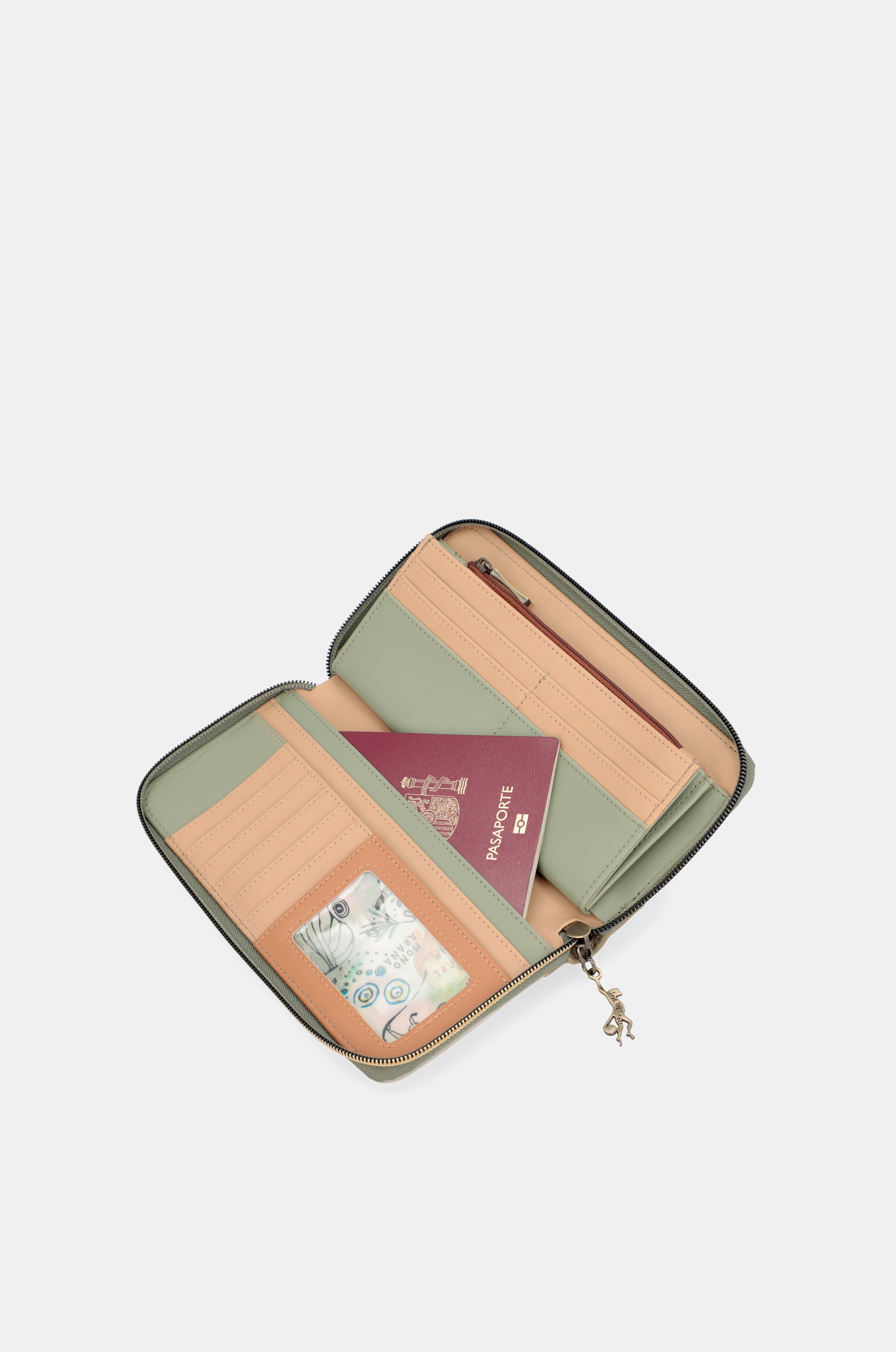 Portafoglio RFID extra large Amazonia