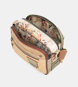 Borsa a tracolla Butterfly con doppio scomparto