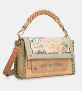 Borsa a tracolla con patta Butterfly e tracolla