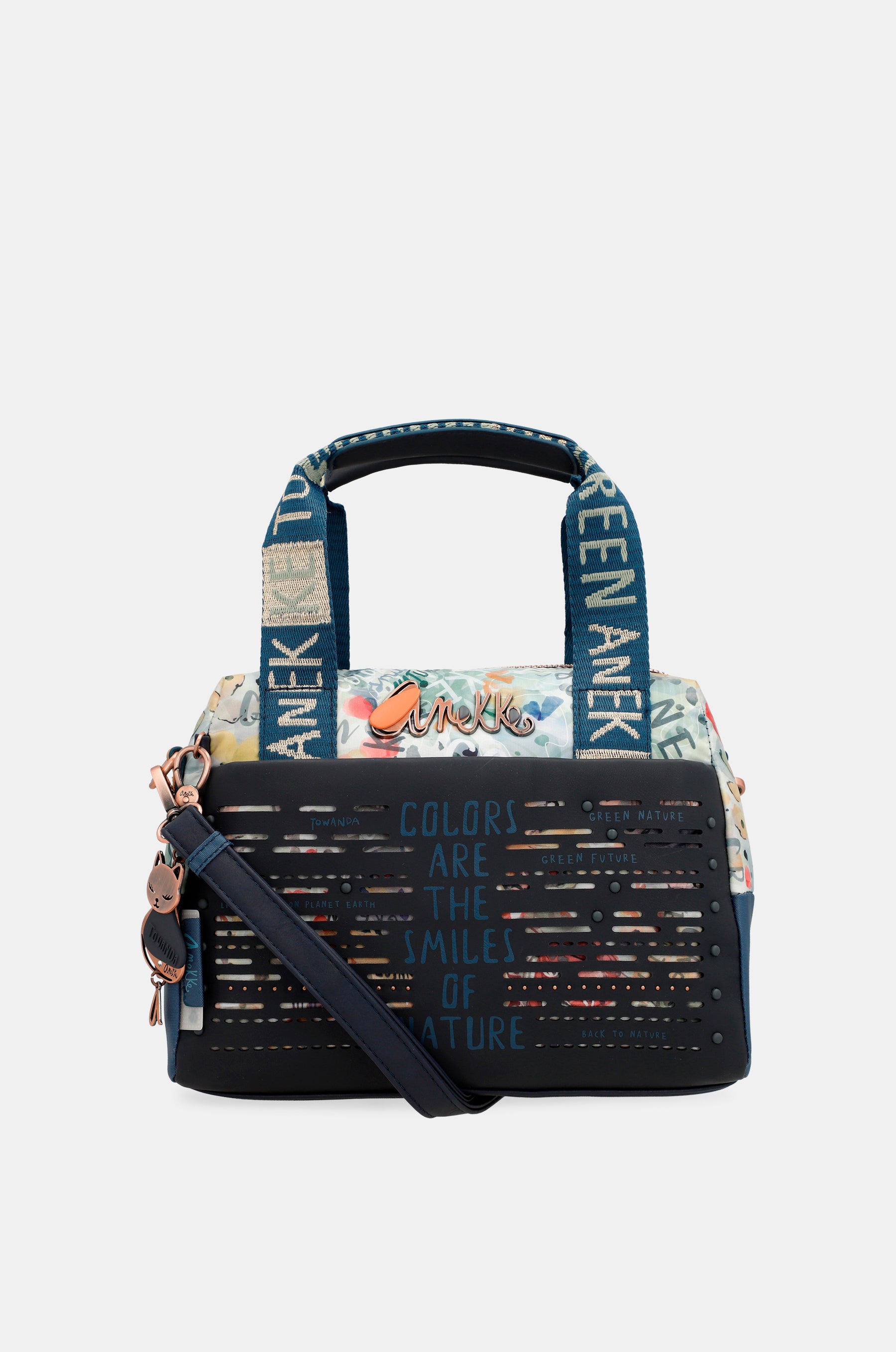 Borsa bowling blu navy Nature Pachamama