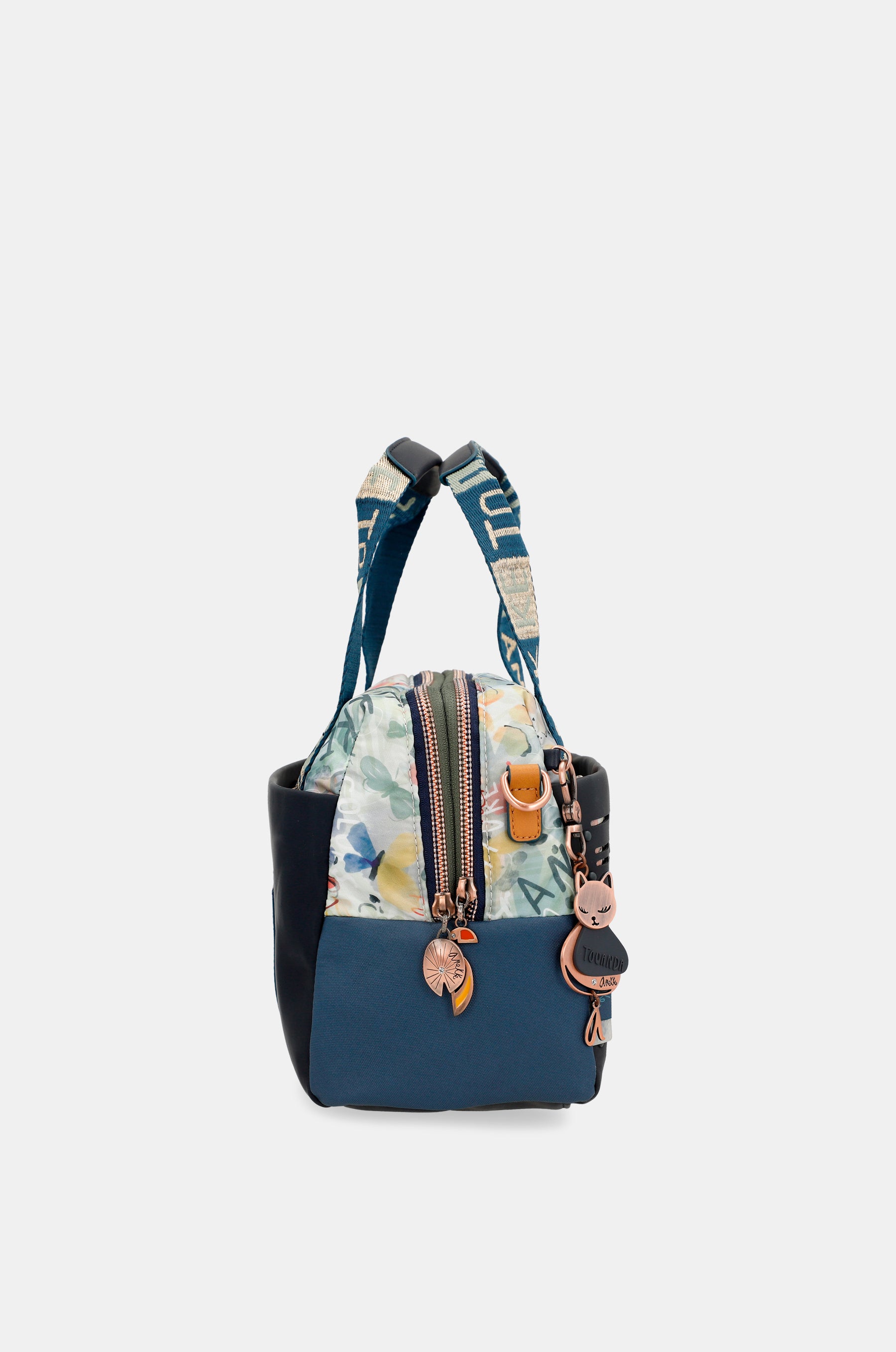 Borsa bowling blu navy Nature Pachamama