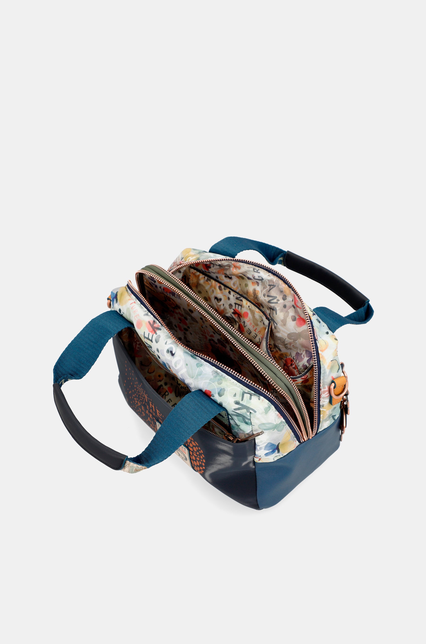 Borsa bowling blu navy Nature Pachamama