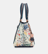 Borsa tote blu navy Nature Pachamama