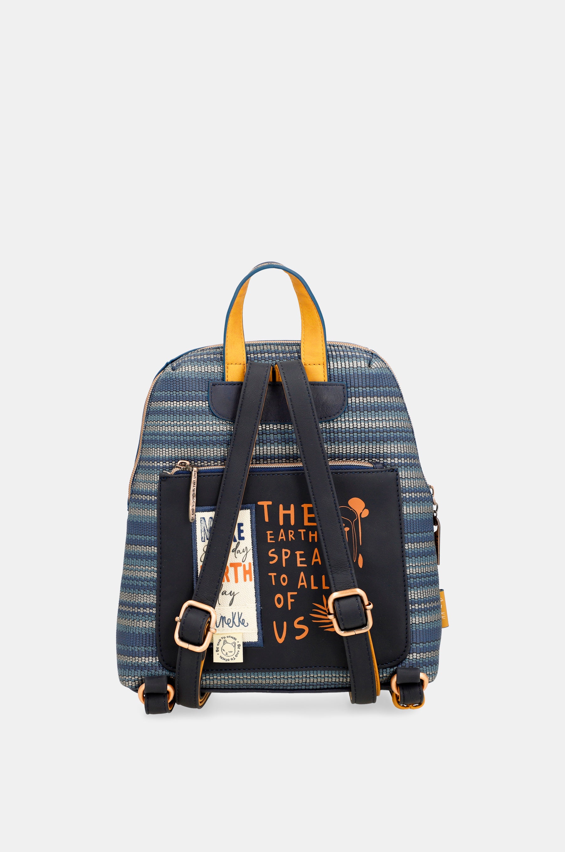 Zaino blu navy Nature Pachamama