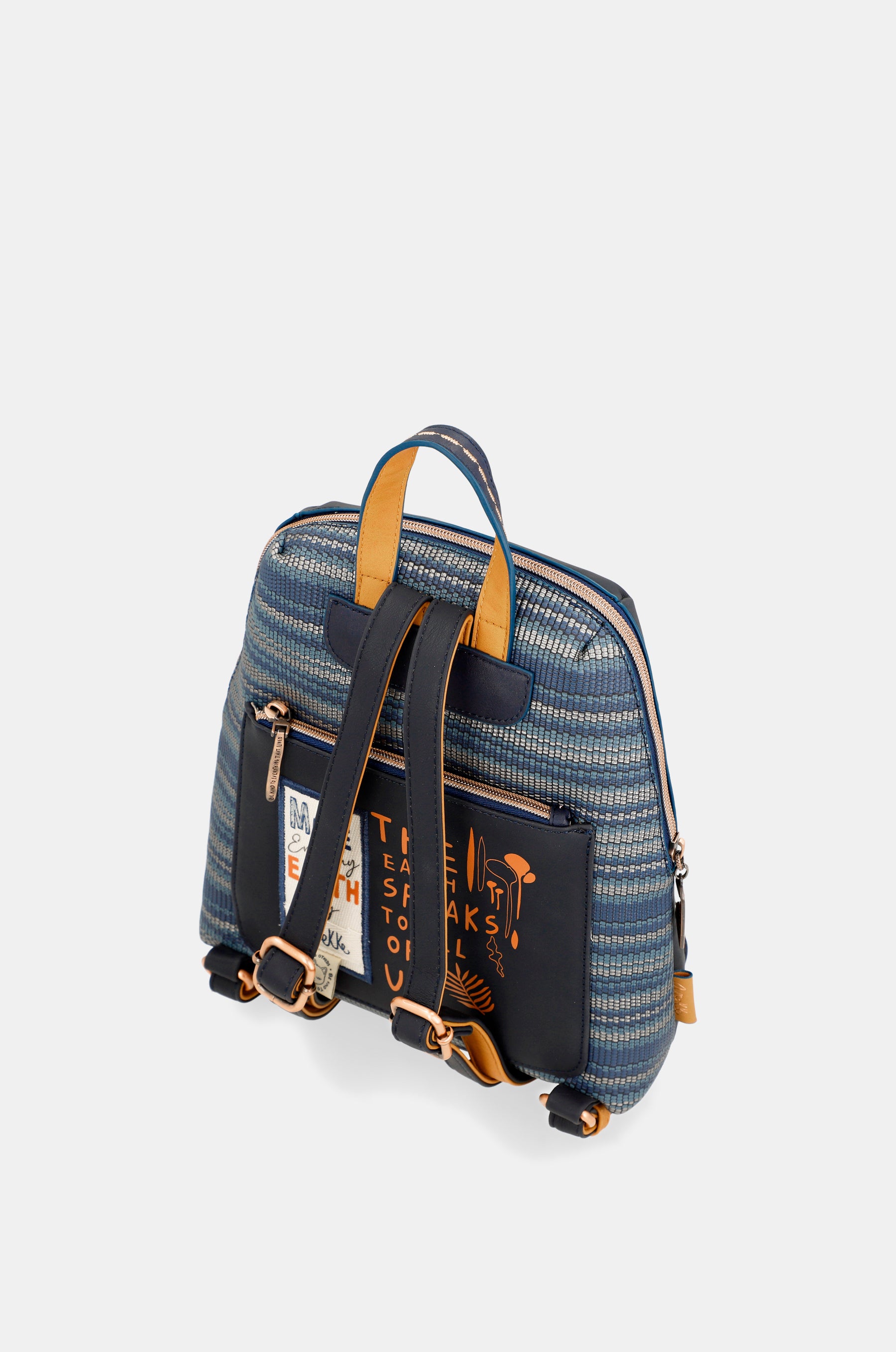 Zaino blu navy Nature Pachamama