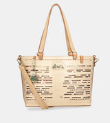 Borsa tote grande dorata Nature Pachamama