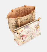 Borsa tote grande dorata Nature Pachamama