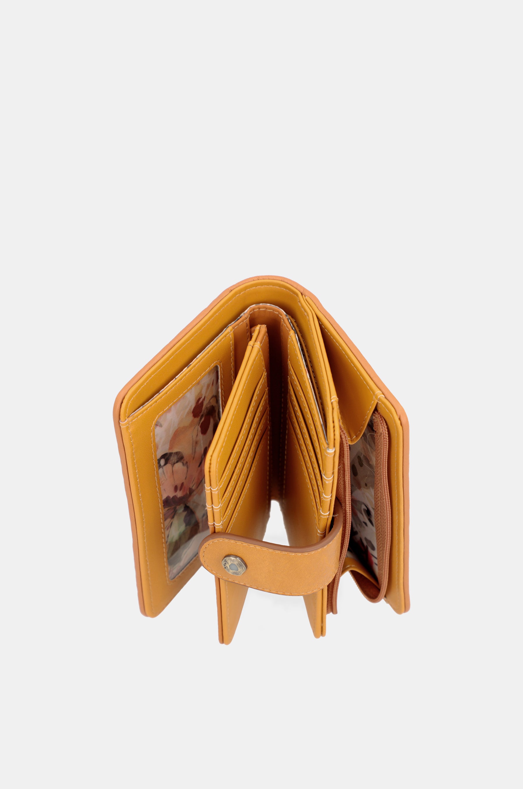 Portafoglio RFID medio Nature Pachamama ocra ocra