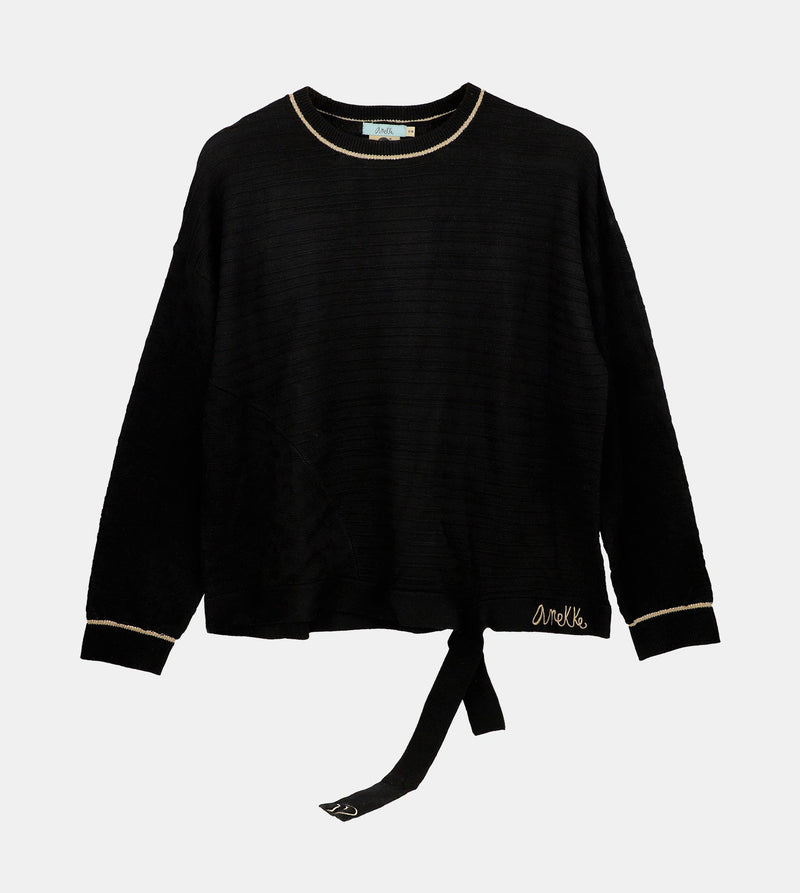 Maglione girocollo Shōen nero