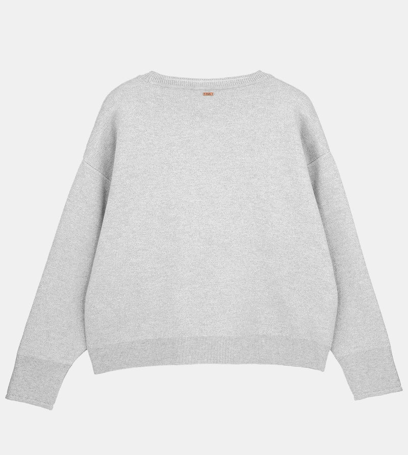 Maglione grigio Contemporary