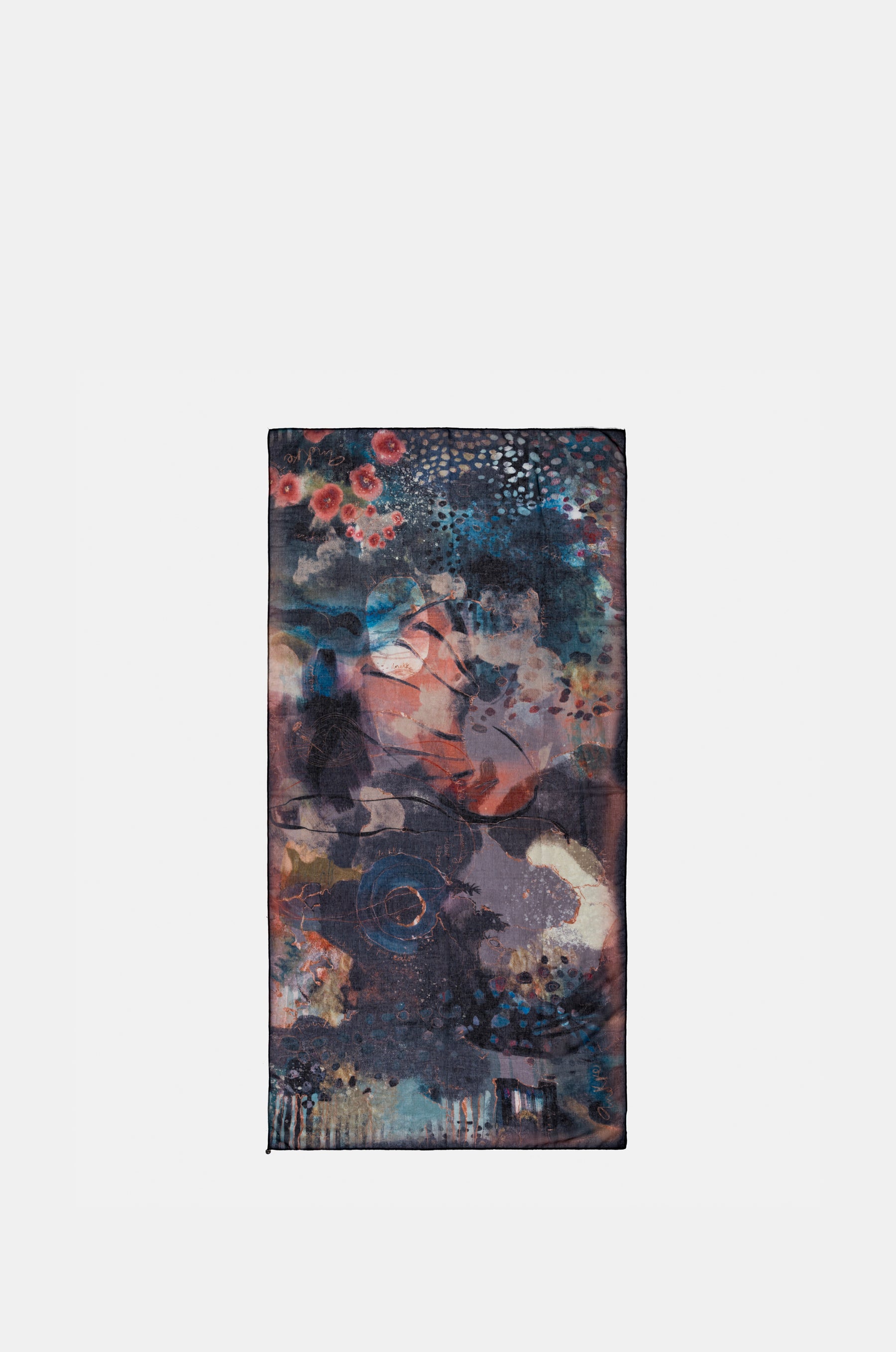 Sciarpa nera Palette