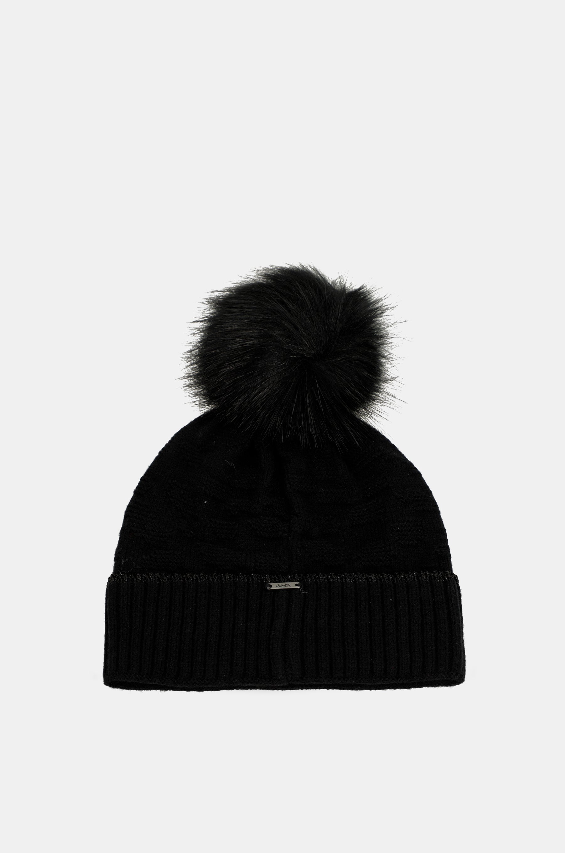 Cappello a maglia Shodō nero
