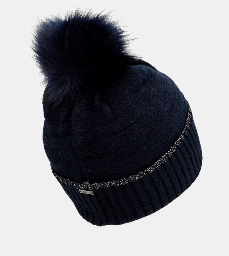 Cappello a maglia Shodō blu navy