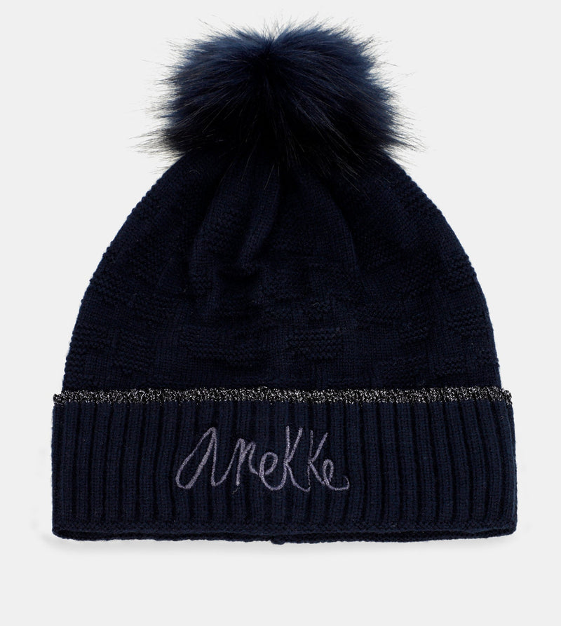 Cappello a maglia Shodō blu navy