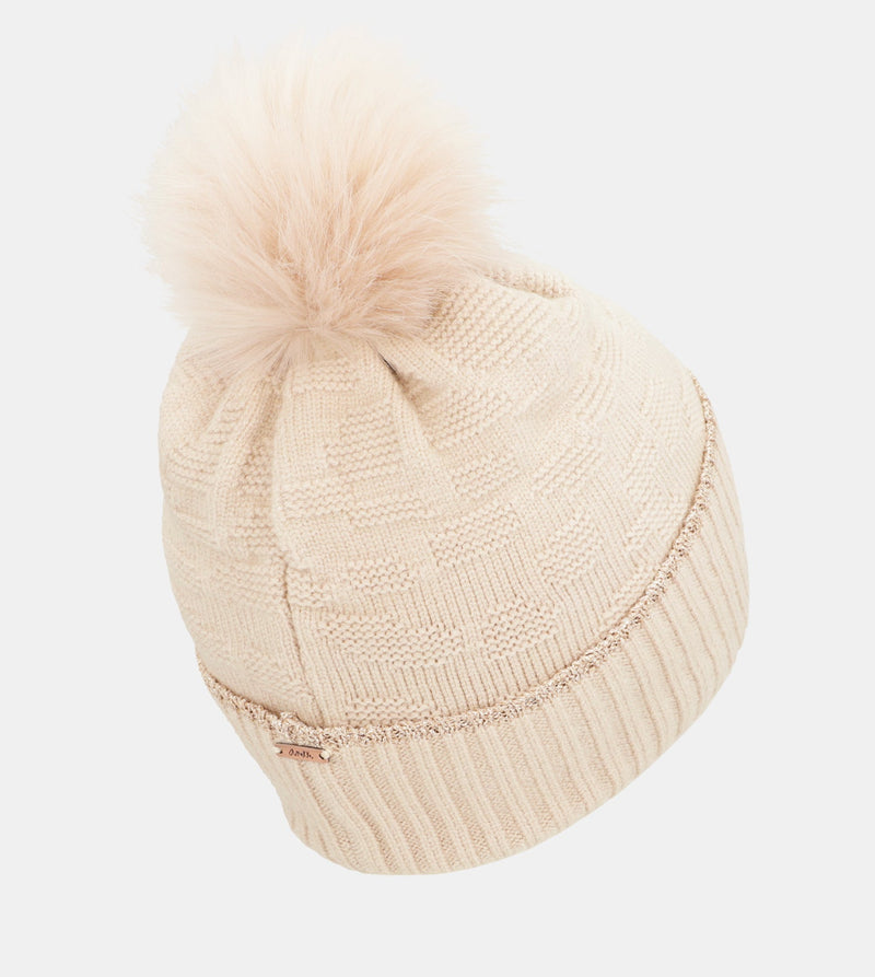 Cappello a maglia beige Shodō