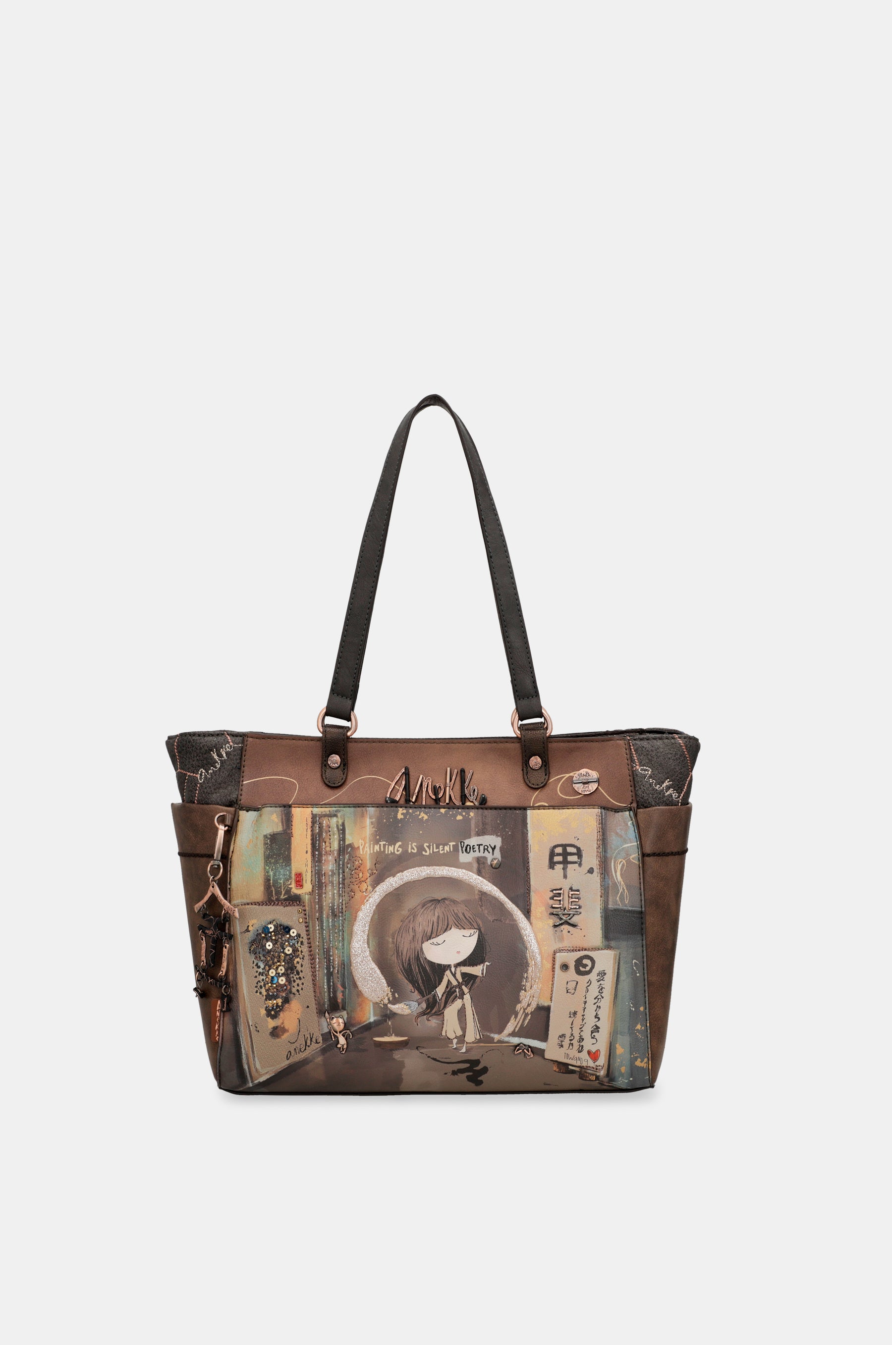 Borsa a tracolla grande Shōen