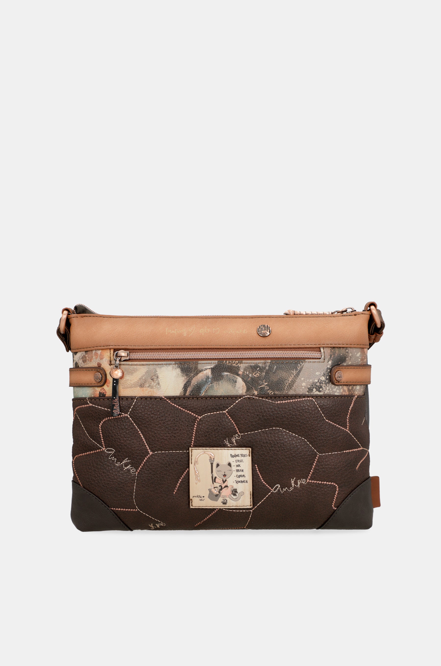 Borsa a tracolla Shōen mini a doppio scomparto