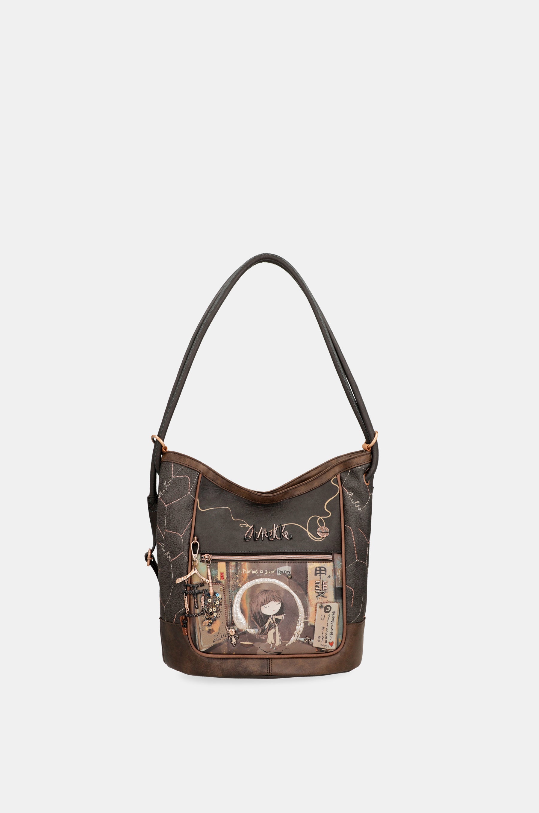 Borsa a tracolla Shōen trasformabile in zaino