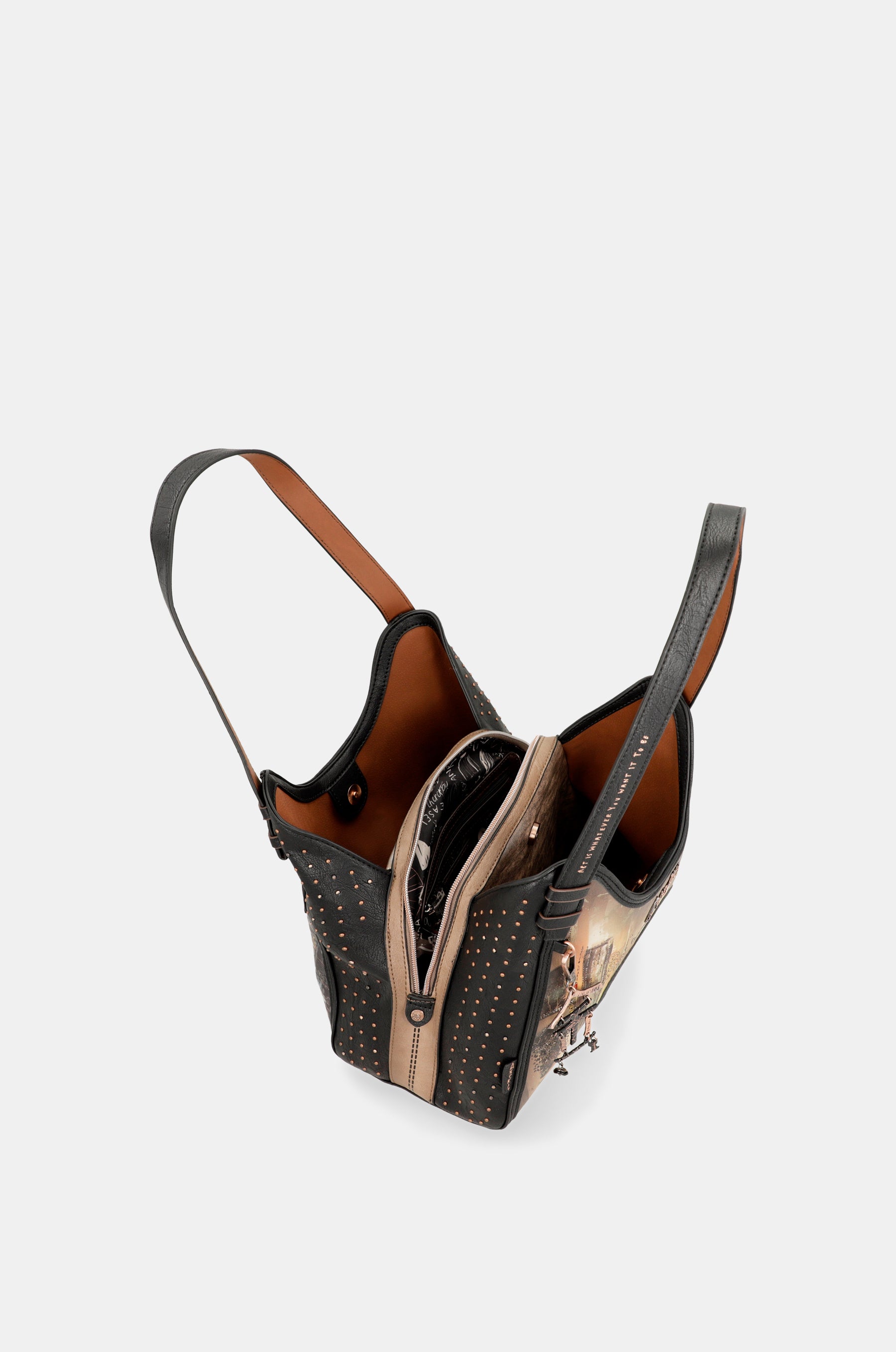 Borsa a tracolla Shōen a 2 manici