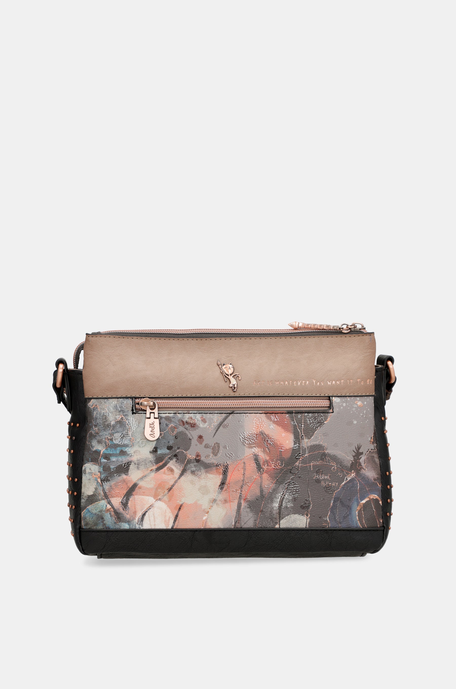Borsa a tracolla Shōen a 3 scomparti