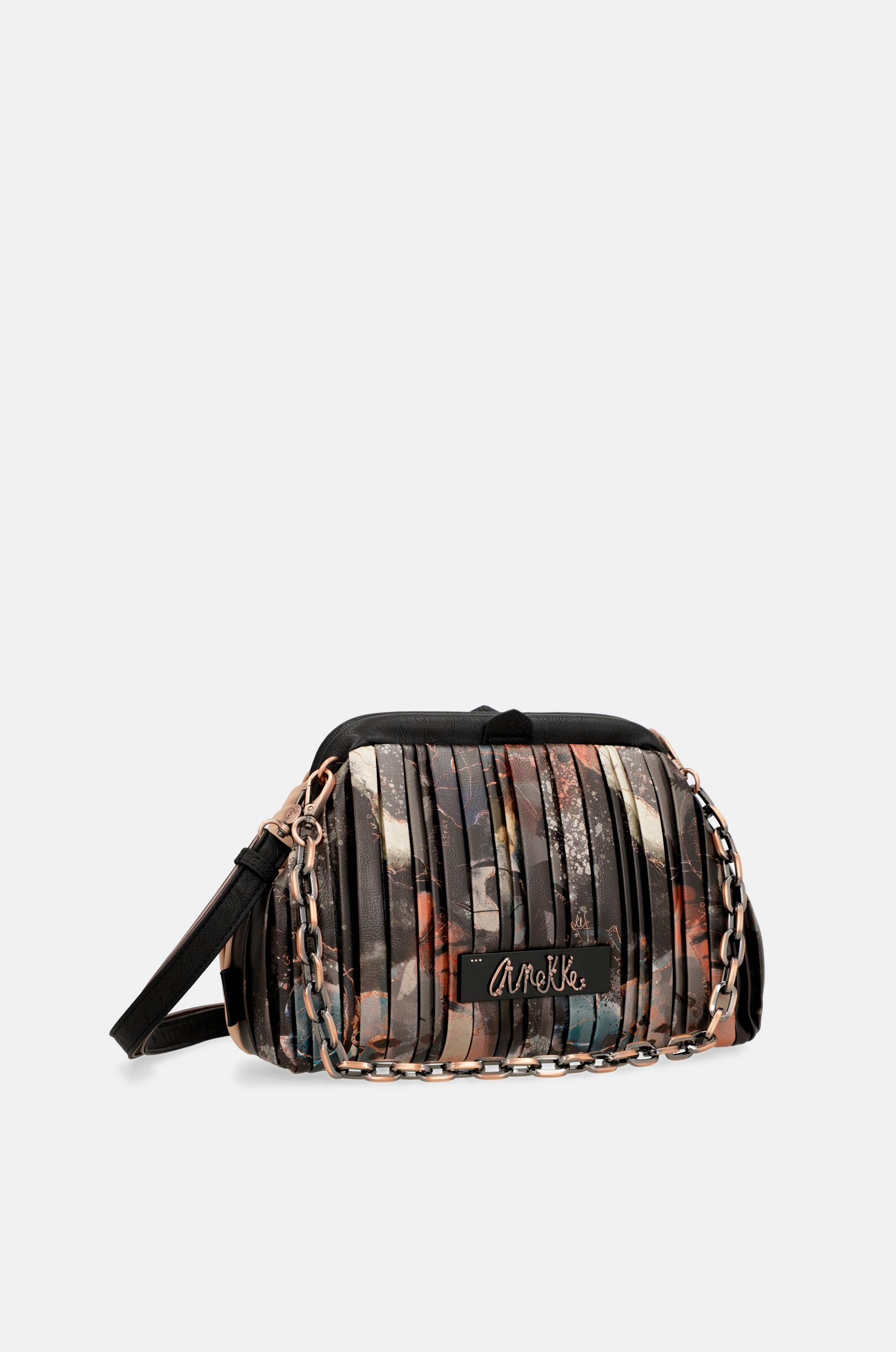 Borsa bowler plissettata Shōen Palette