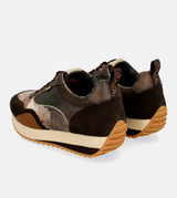 Sneakers sportive con motivo Palette marrone