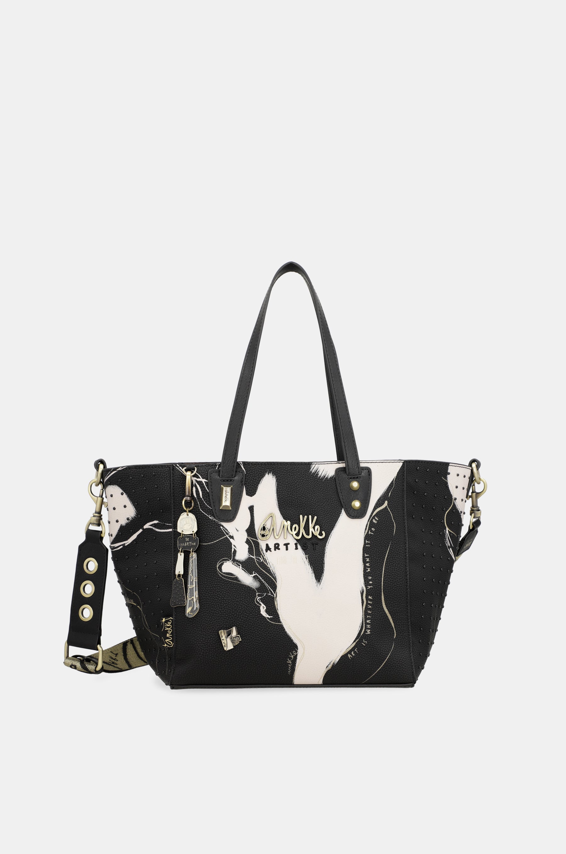 Grande shopper nera Nature Shodō