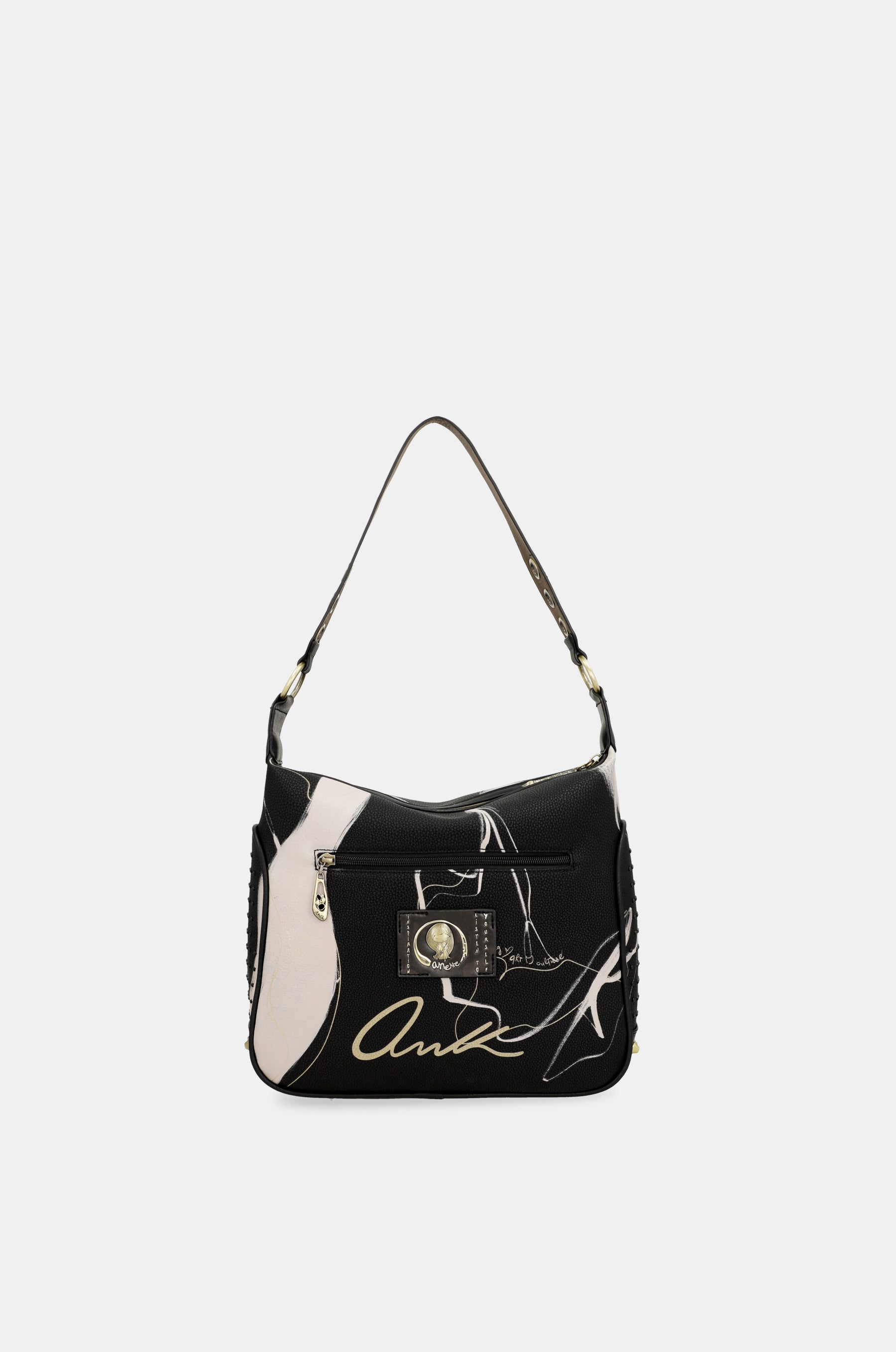 Borsa a tracolla nera Nature Shodō