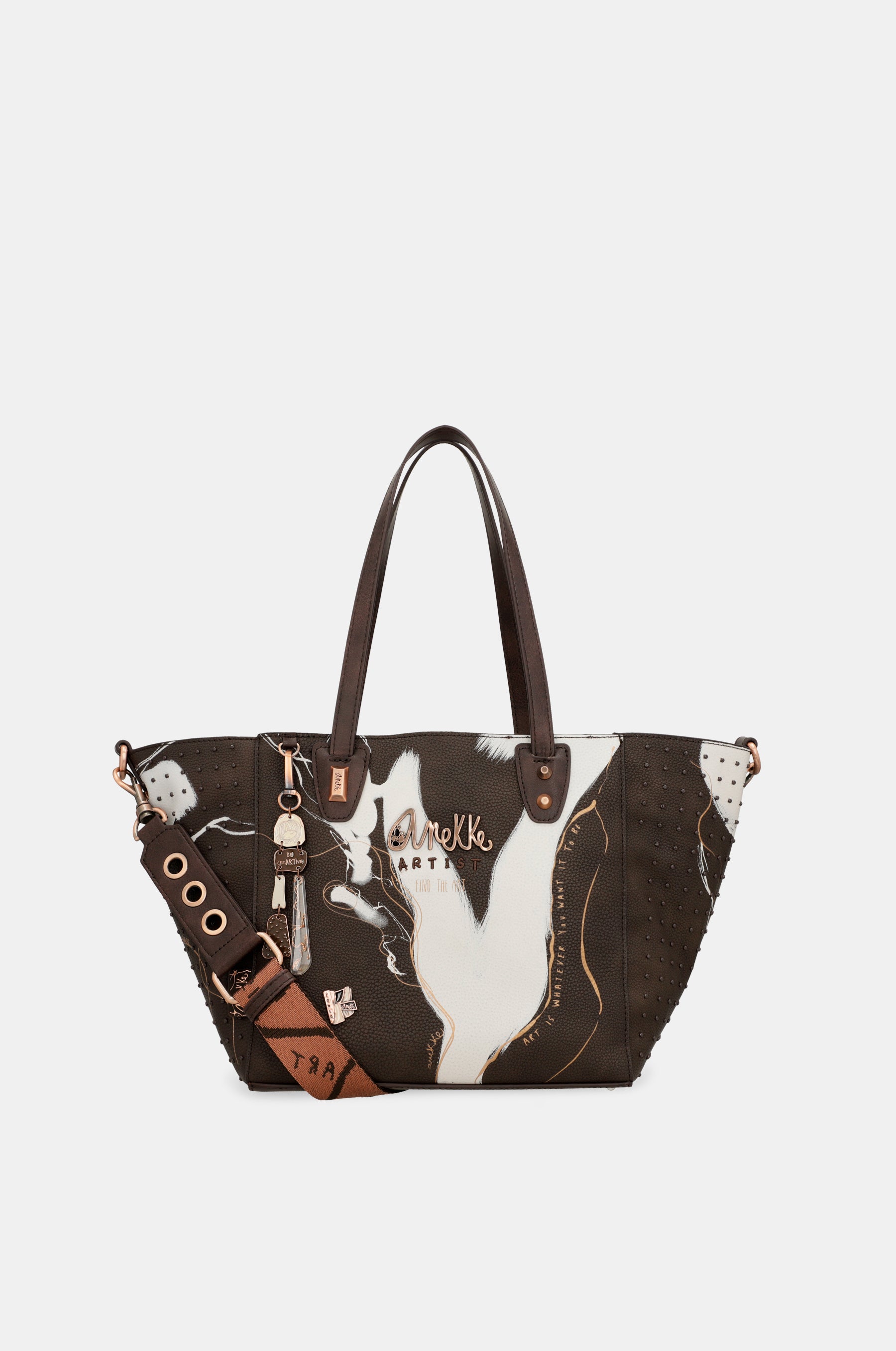 Grande shopper marrone Nature Shodō