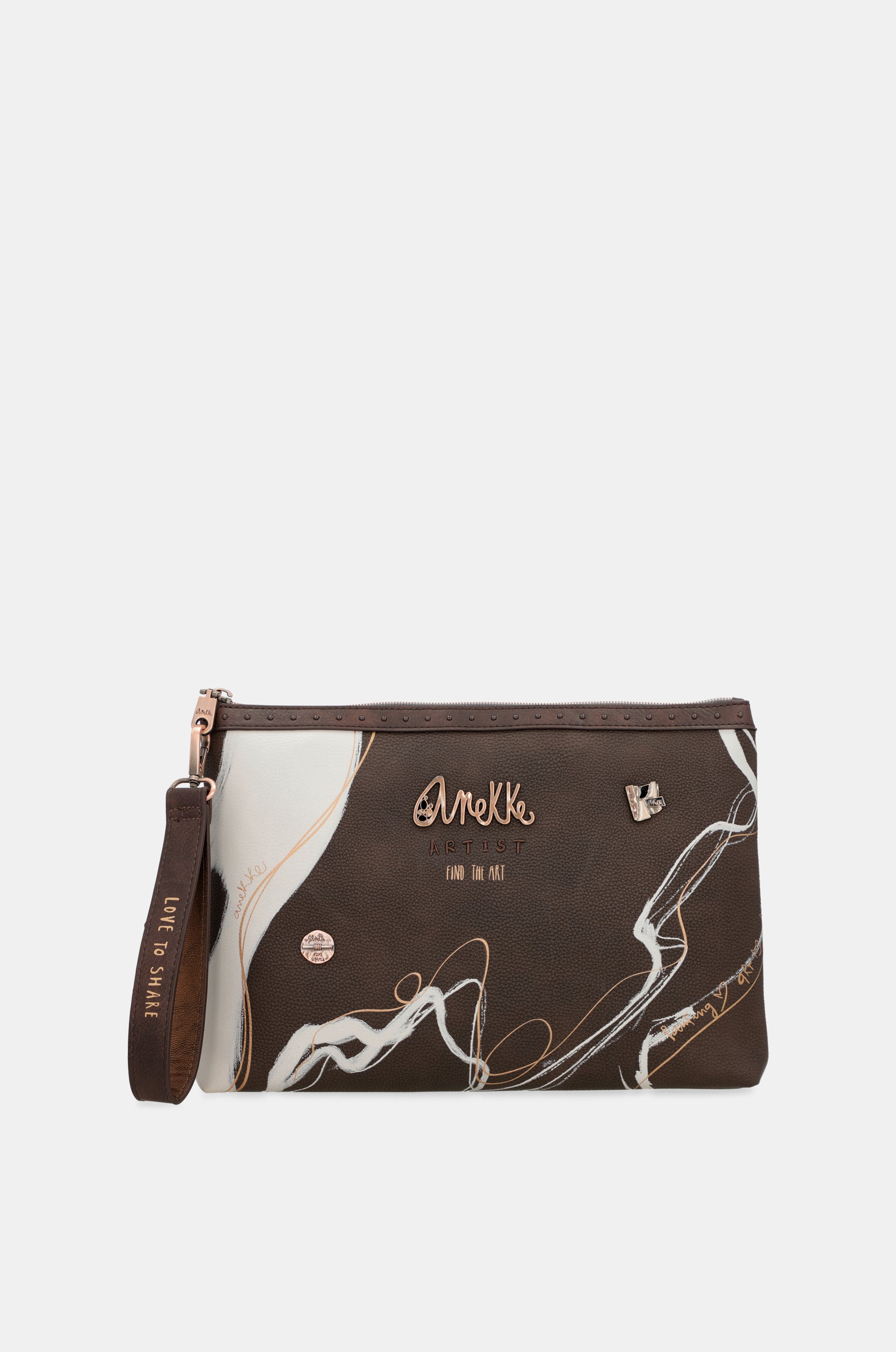 Borsa a mano marrone Nature Shodō