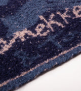 Sciarpa Contemporary blu navy.