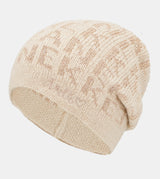 Cappello a maglia beige Contemporary