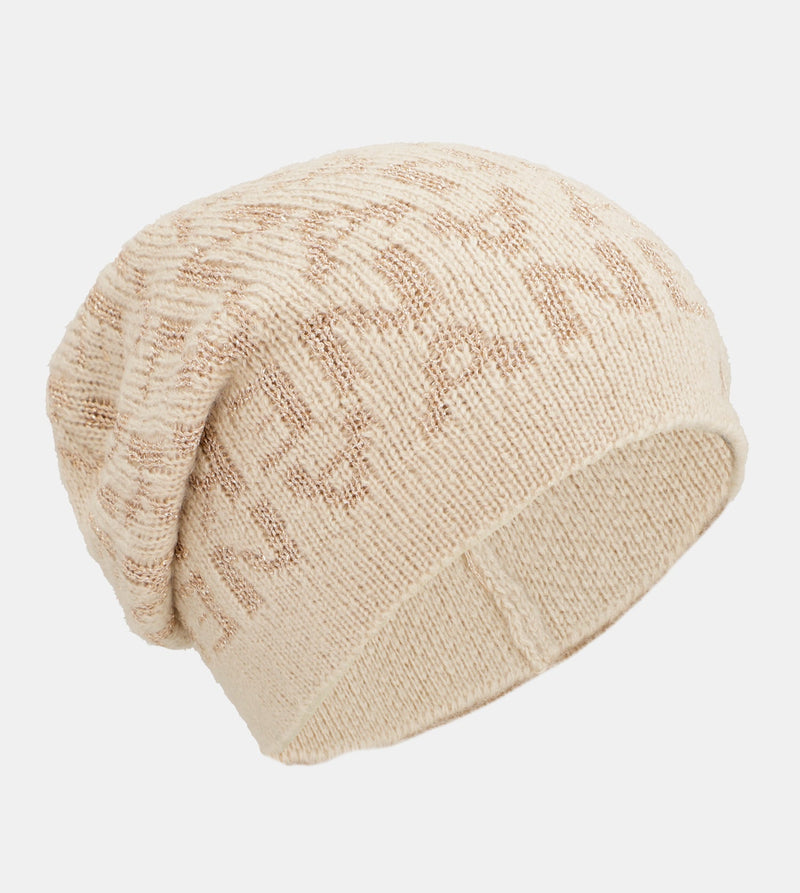 Cappello a maglia beige Contemporary