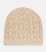 Cappello a maglia beige Contemporary