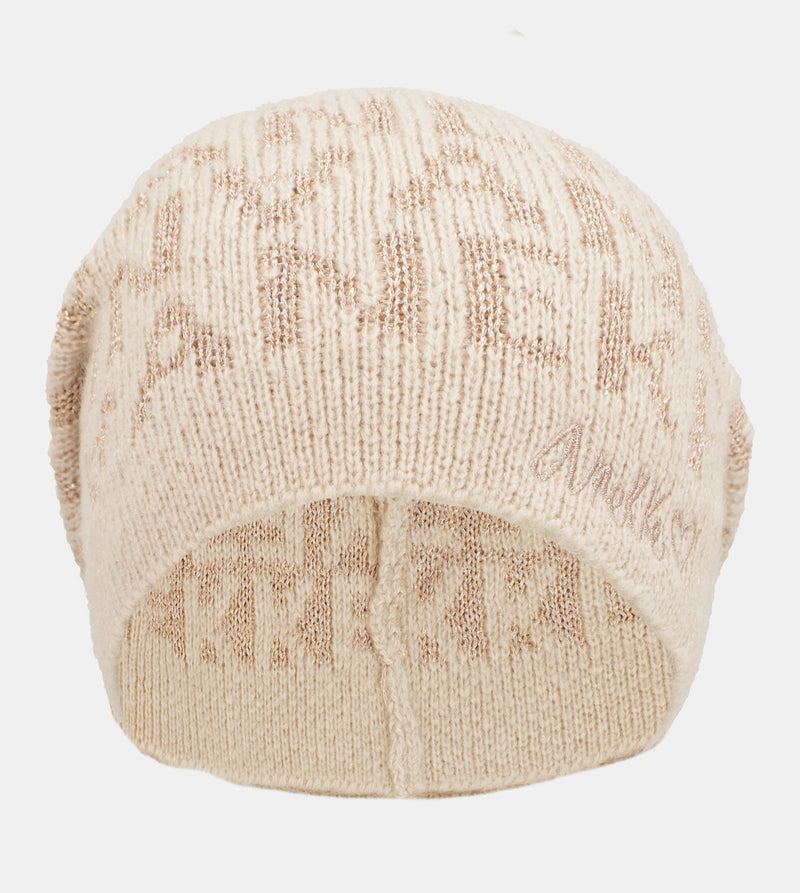 Cappello a maglia beige Contemporary