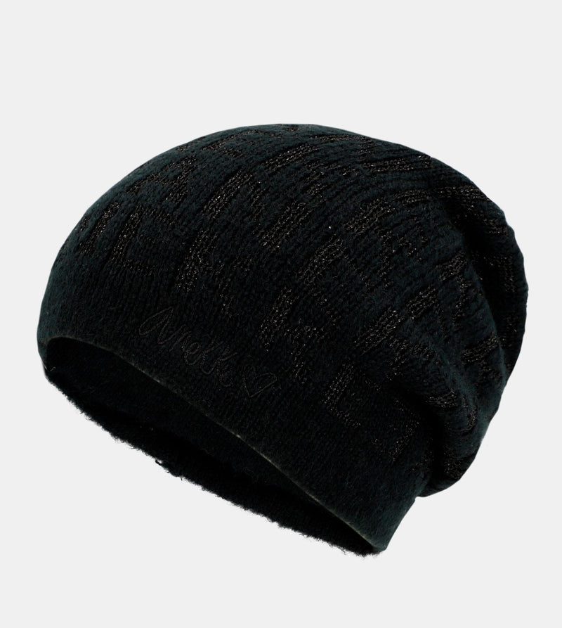 Cappello a maglia nero Contemporary